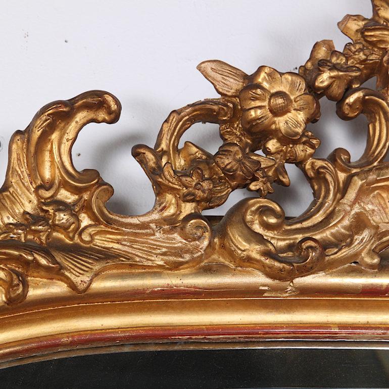 19th Century French Louis XV Style Mirror Napoleon III, France 1
