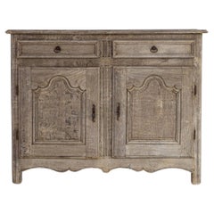 19th Century French Louis XV Style Oak Buffet