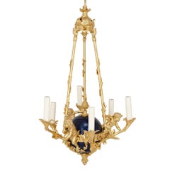 19th Century French Louis XV Style Ormolu Chandelier