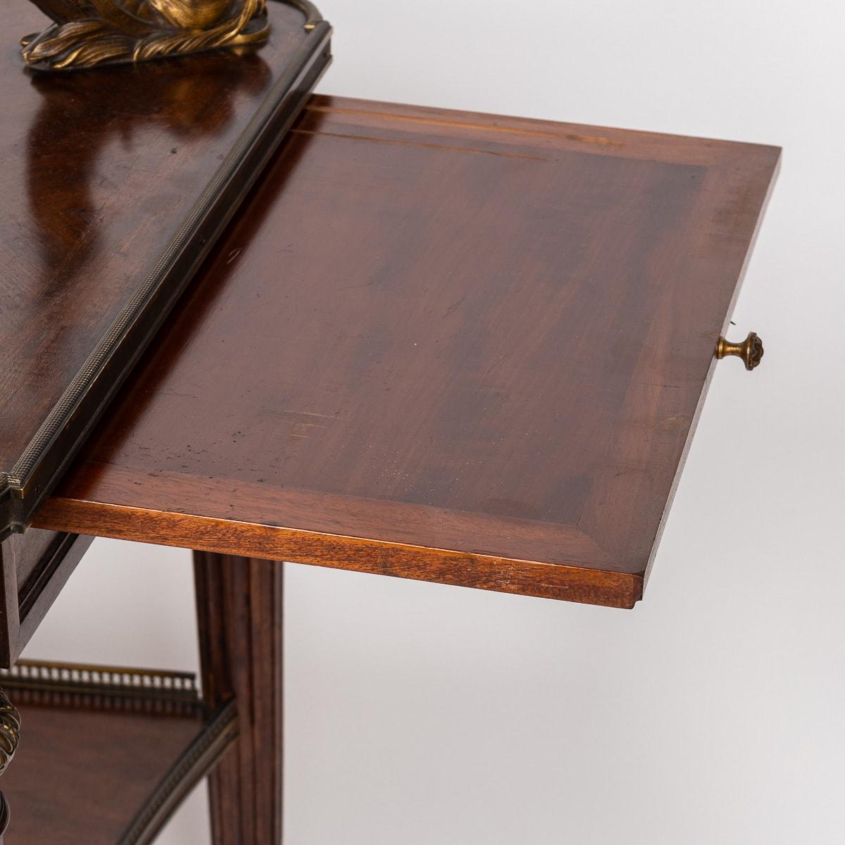 19. Jahrhundert Französisch Louis XV Stil Ormolu montiert Tee Tisch & Tablett c.1880 im Angebot 10