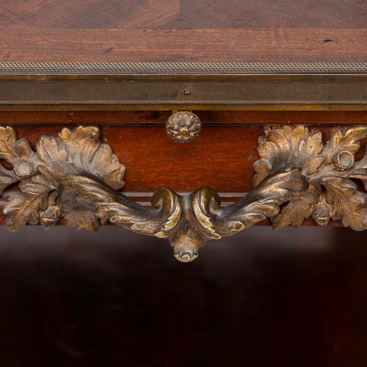 19. Jahrhundert Französisch Louis XV Stil Ormolu montiert Tee Tisch & Tablett c.1880 im Angebot 13