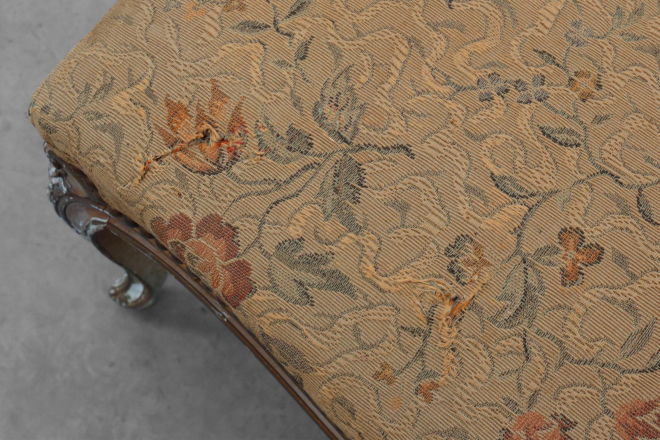 Banc ou tabouret de piano français du 19e siècle de style Louis XV en vente 3