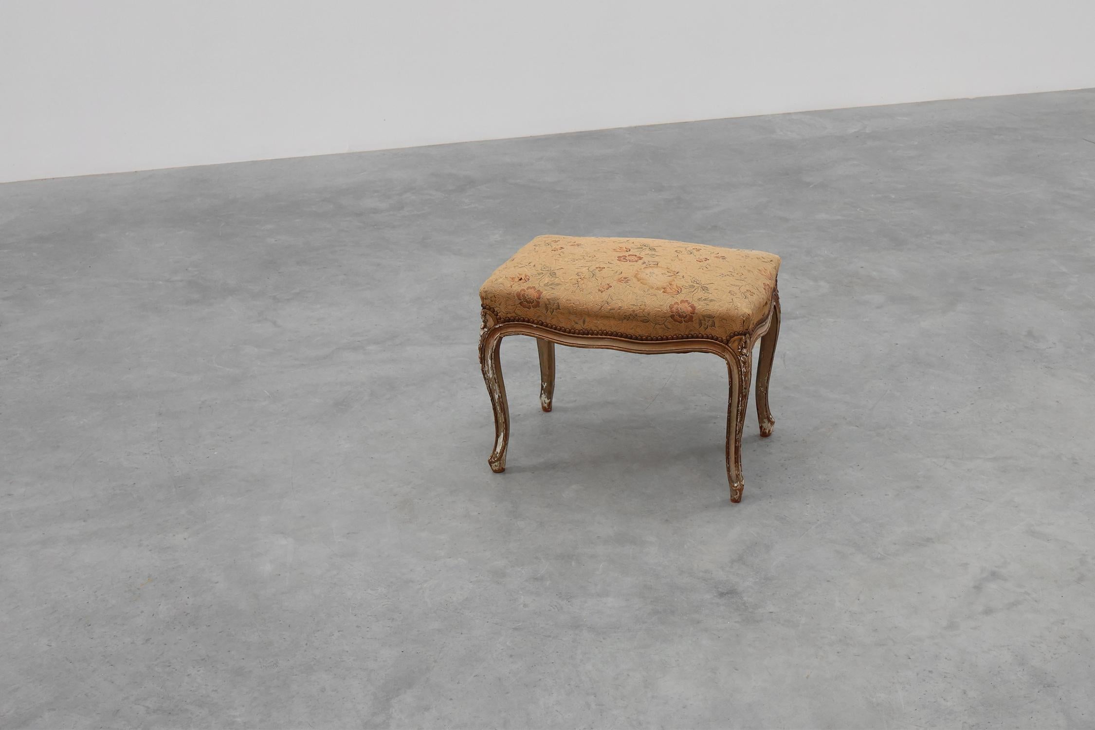 XIXe siècle Banc ou tabouret de piano français du 19e siècle de style Louis XV en vente