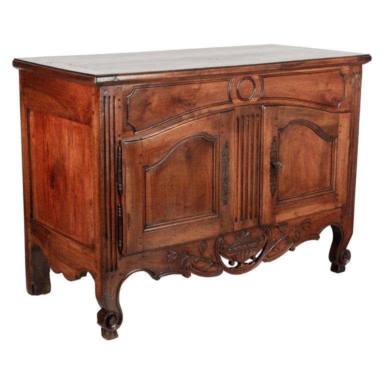 19th Century French Louis XV Style Provencal Buffet For Sale