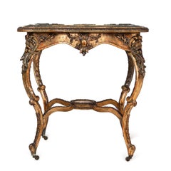 Set da tavola francese del XIX secolo in stile Luigi XV con porcellana viennese, 1880 ca.