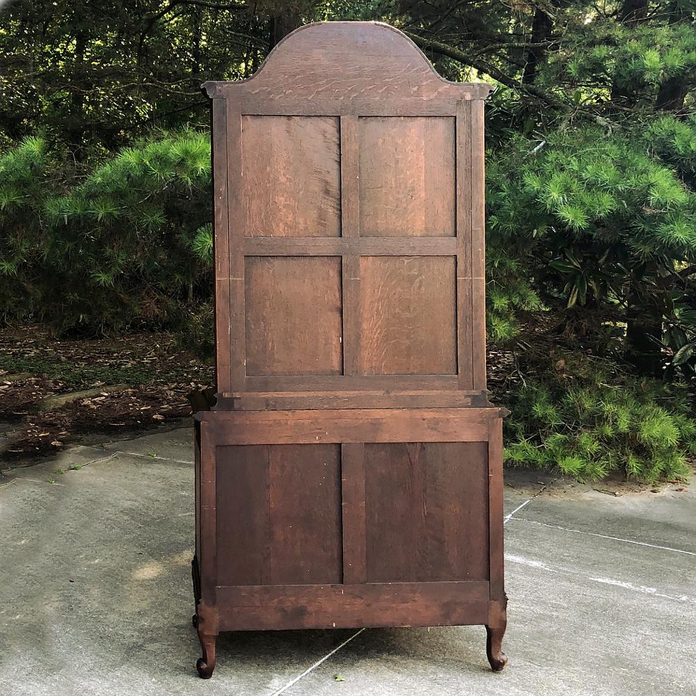 19th Century French Louis XV Walnut Cabinet, Commode 8