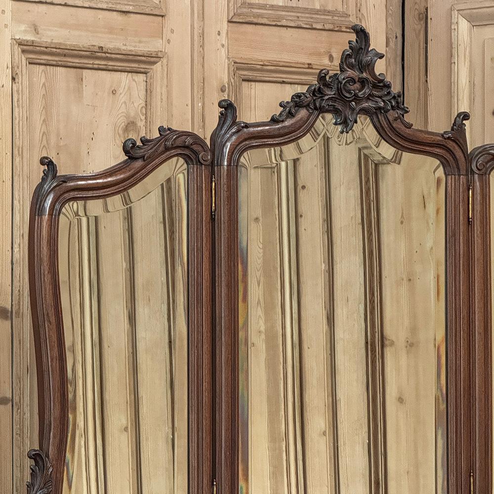 Late 19th Century 19th Century French Louis XV Walnut Washstand ~ Dresser For Sale