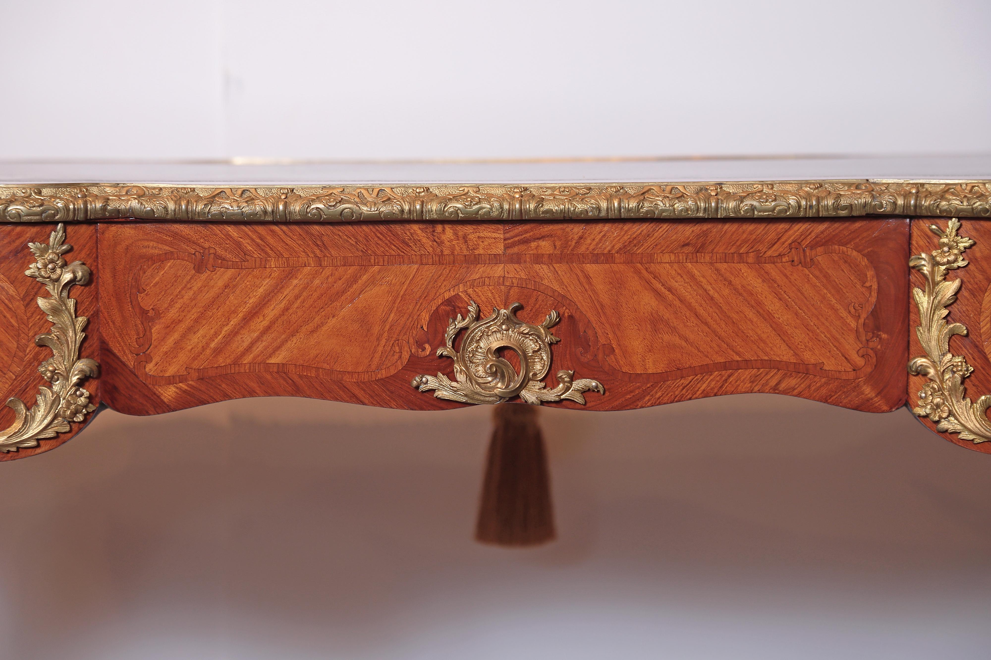 19th Century French Louis XV Writing Desk by P Sormani 3