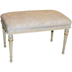 19th Century French Louis XVI Bench 19th Century French Louis XVI Bench