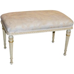 19th Century French Louis XVI Bench