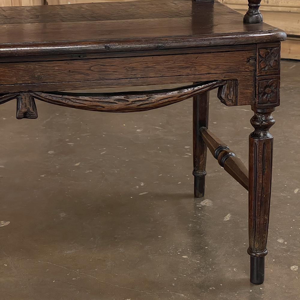 19th Century French Louis XVI Canape, Bench 8