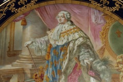 19th Century French Louis XVI Dore Bronze & Porcelain Table