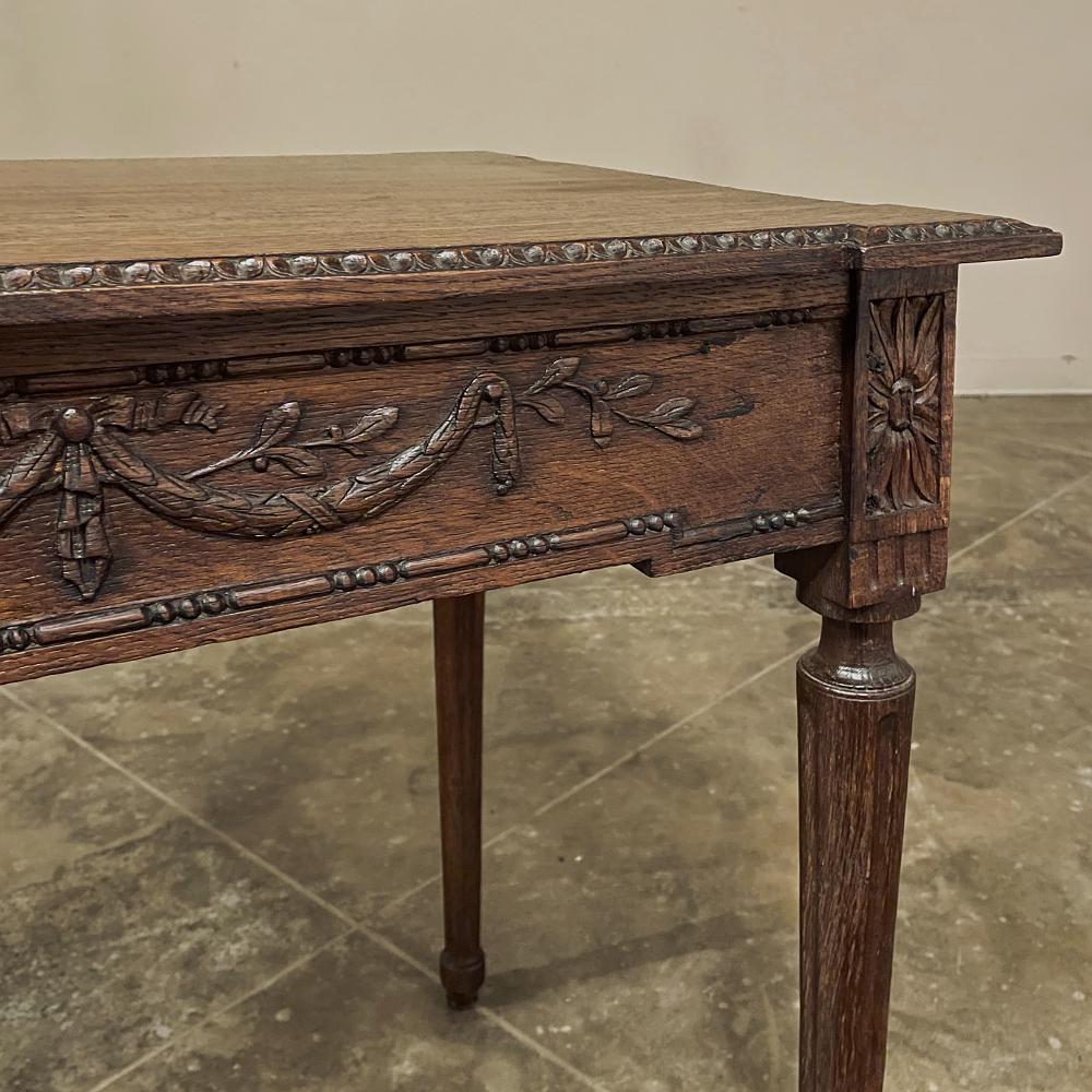 19th Century French Louis XVI End Table For Sale 4