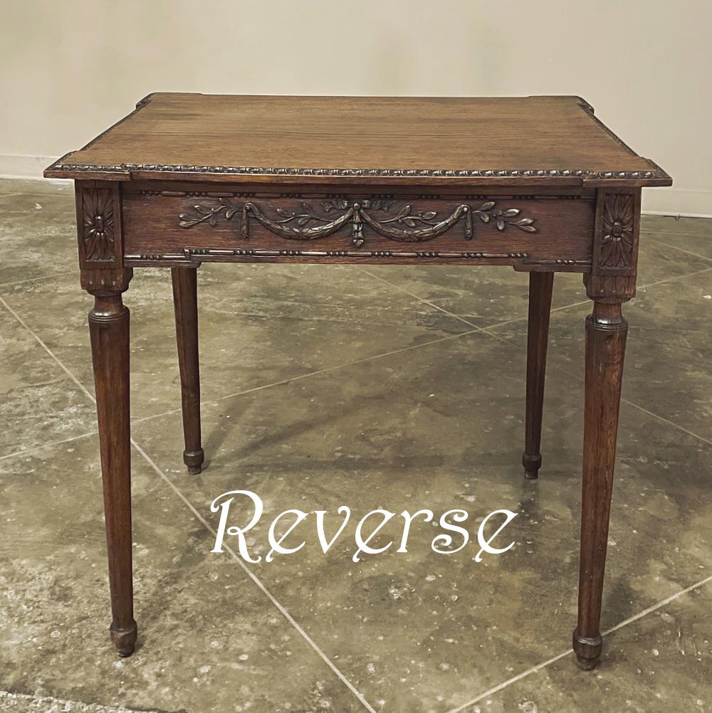 19th Century French Louis XVI End Table In Good Condition For Sale In Dallas, TX