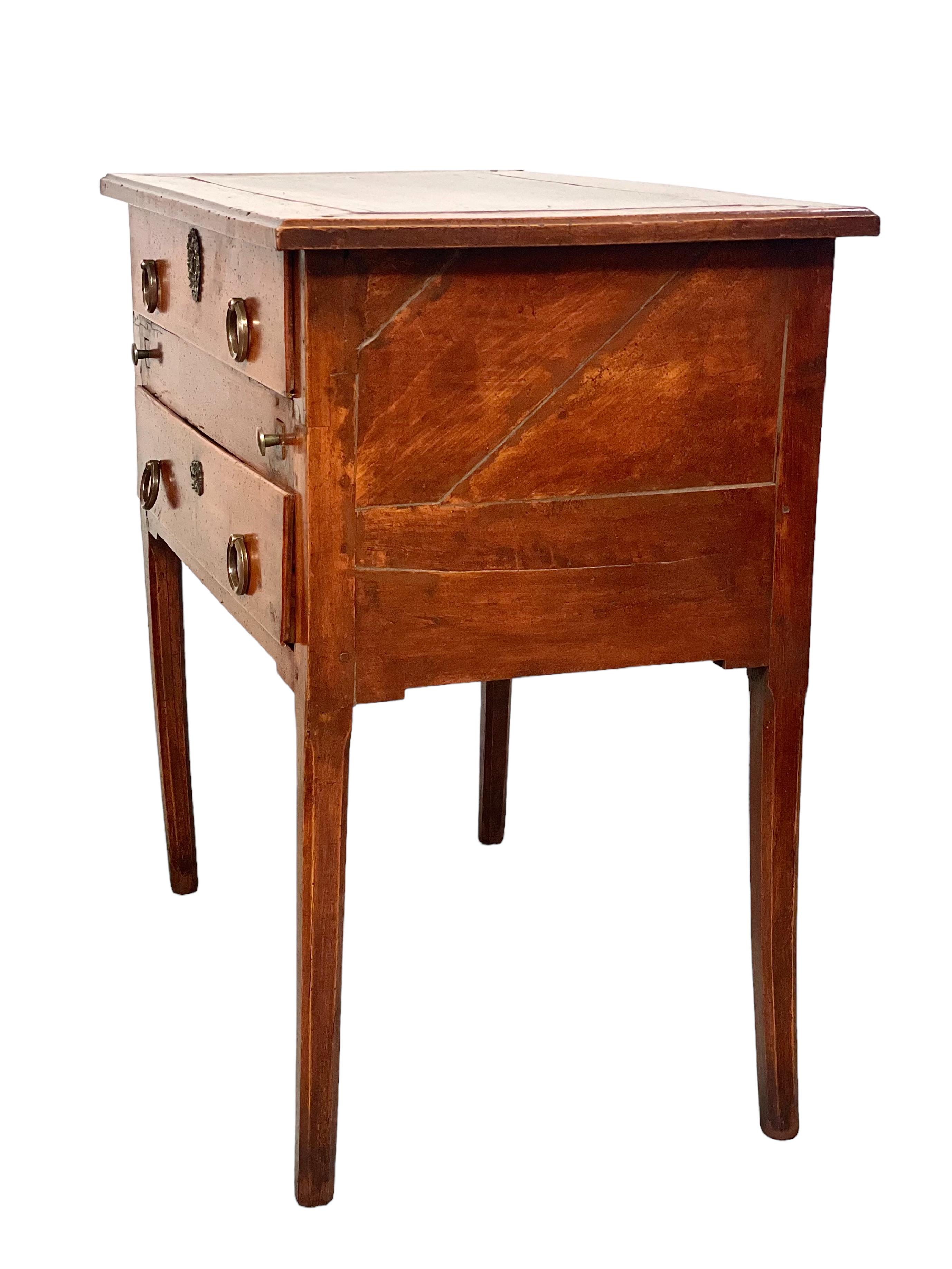 19th Century French Louis XVI Fruitwood Commode For Sale 5