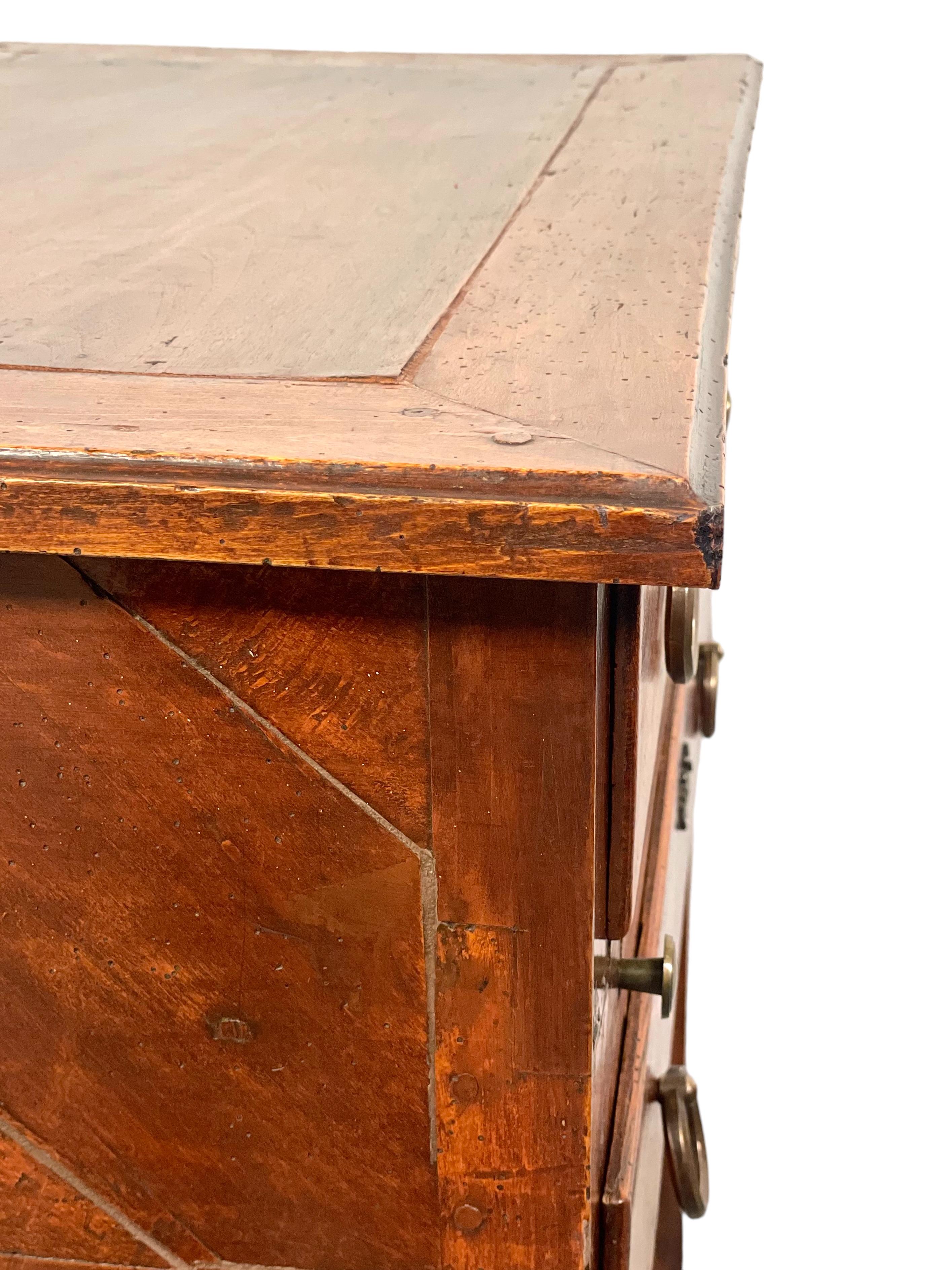 19th Century French Louis XVI Fruitwood Commode For Sale 7
