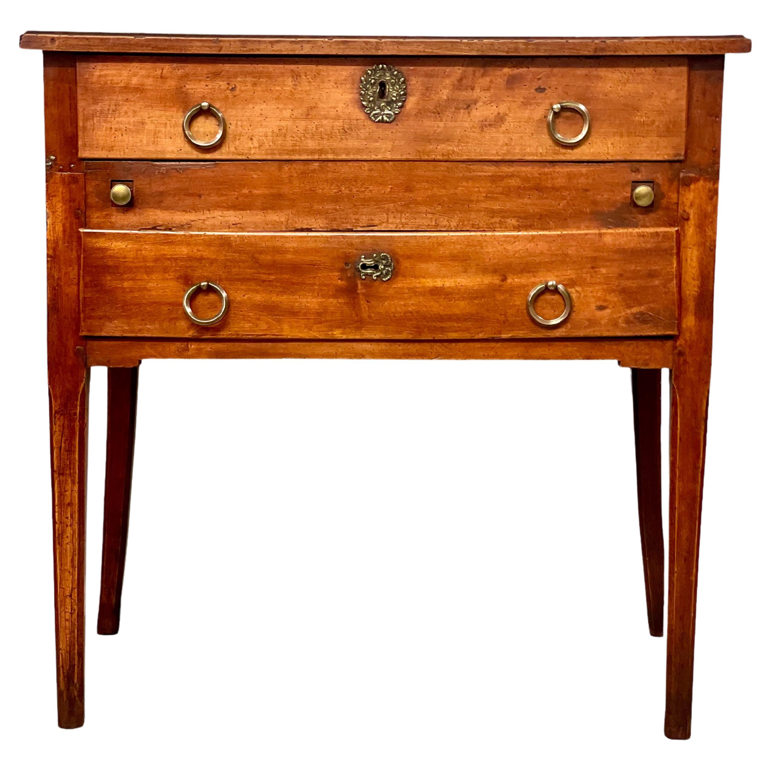 19th Century French Louis XVI Fruitwood Commode