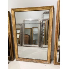 19th Century French Louis XVI Gilded Mirror