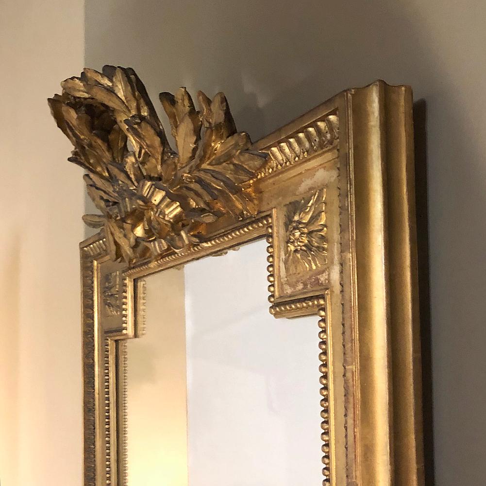 19th Century French Louis XVI Gilded Mirror 1