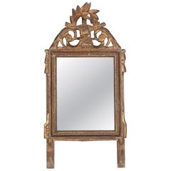 19th Century French Louis XVI Giltwood Mirror
