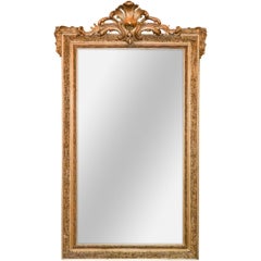 19th Century French Louis XVI Giltwood Mirror