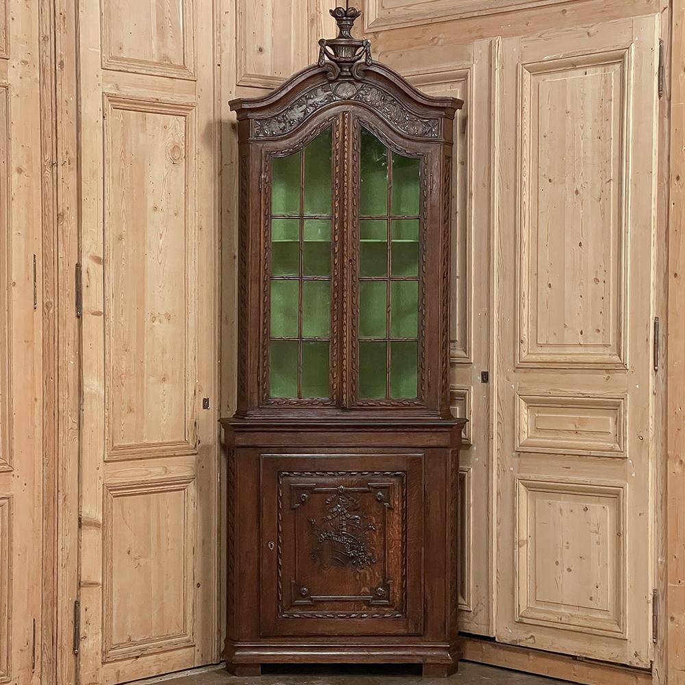 antique corner cupboard for sale