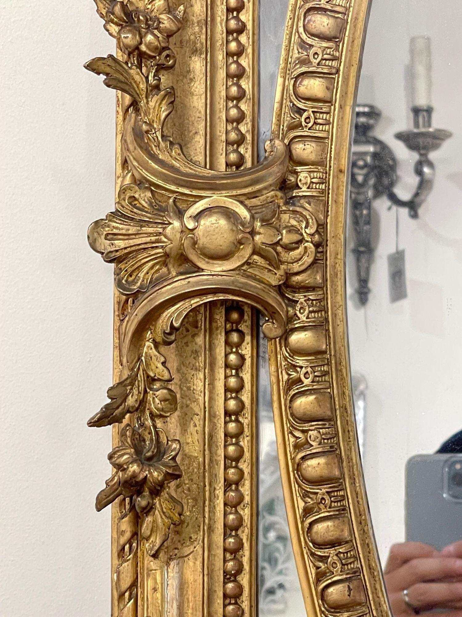19th Century French Louis XVI Mirror 1