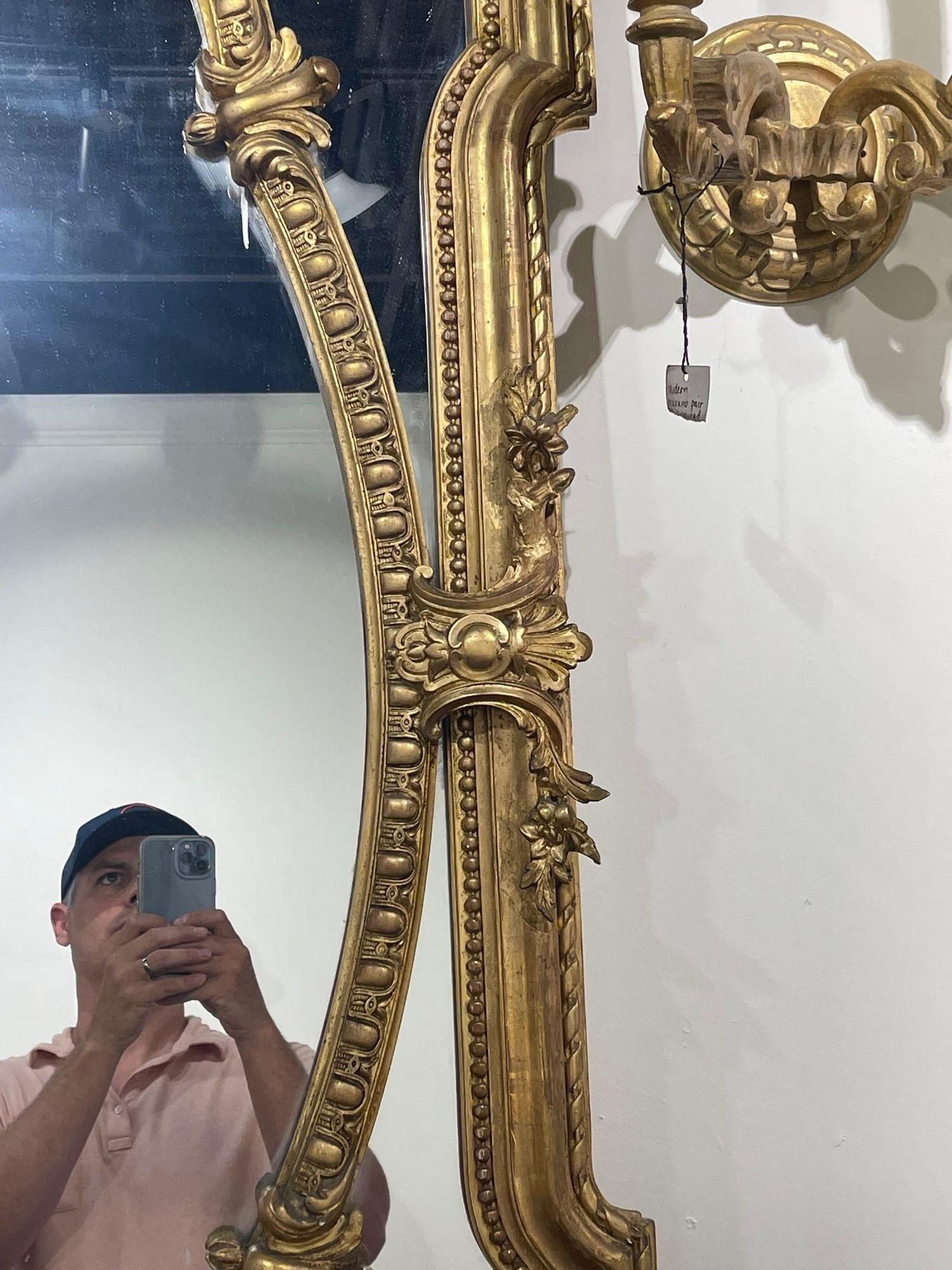 19th Century French Louis XVI Mirror 5
