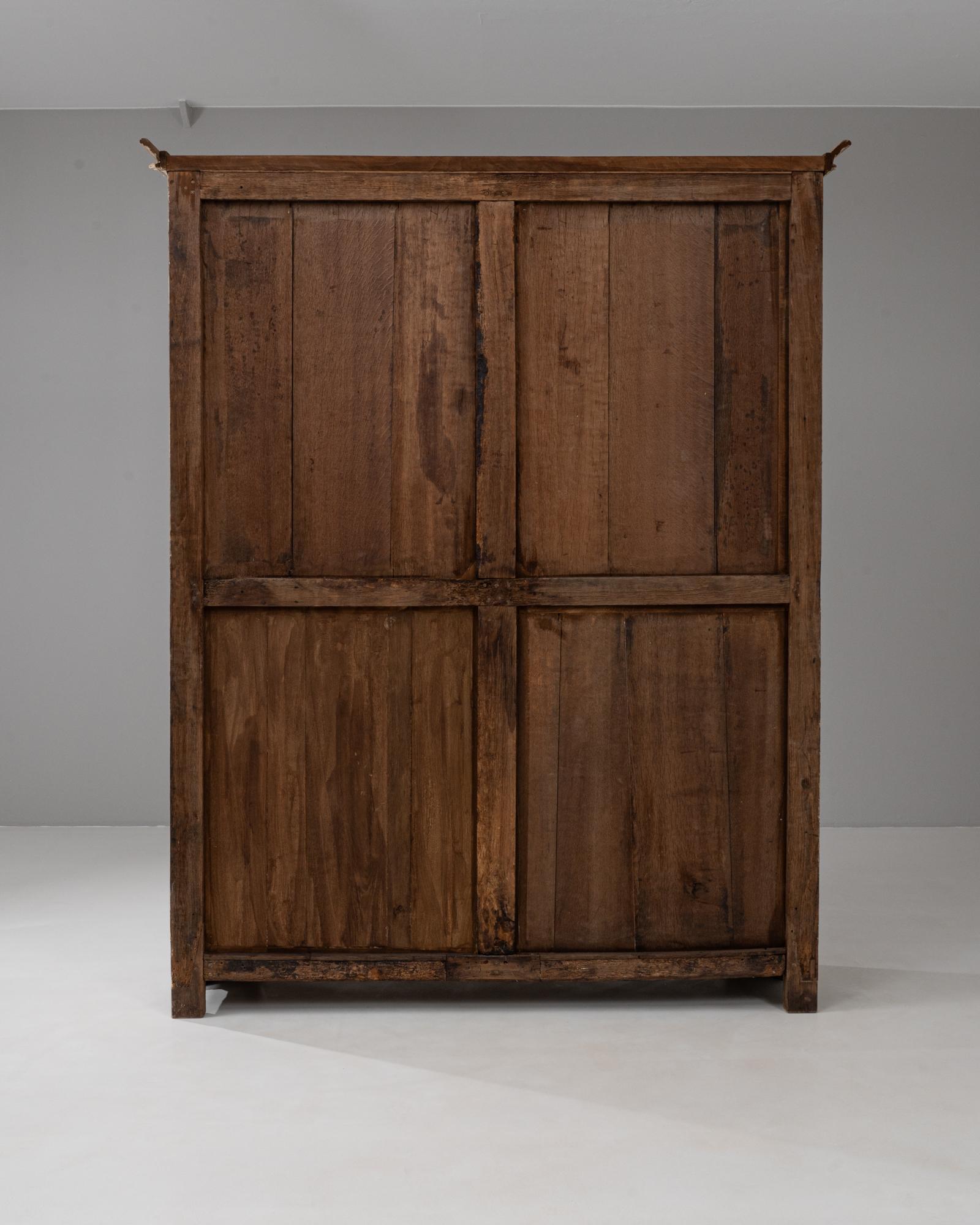 19. Jahrhundert Französisch Louis XVI Eiche Vitrine im Angebot 10