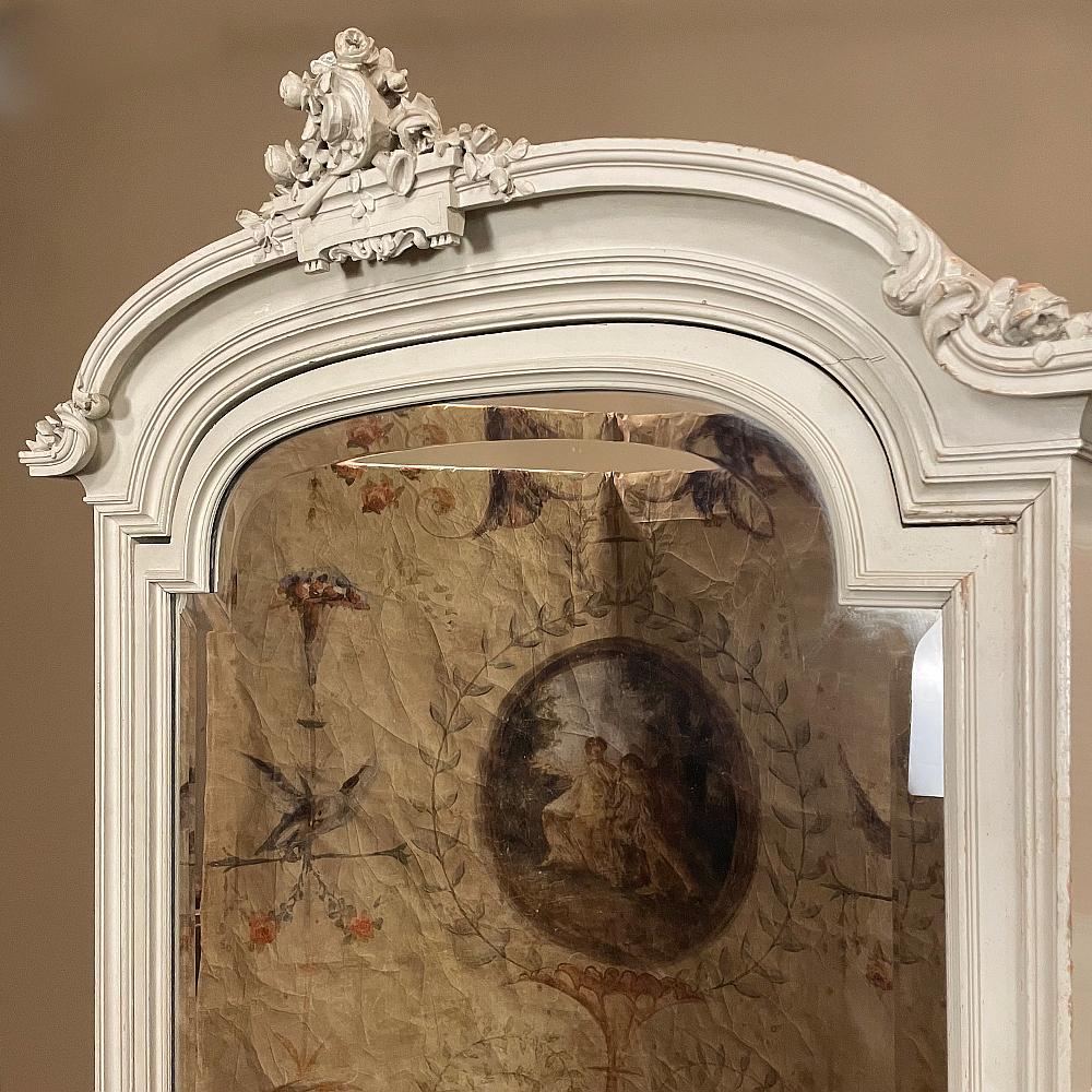 19. Jahrhundert Französisch Louis XVI gemalt Armoire ~ Wardrobe im Angebot 2
