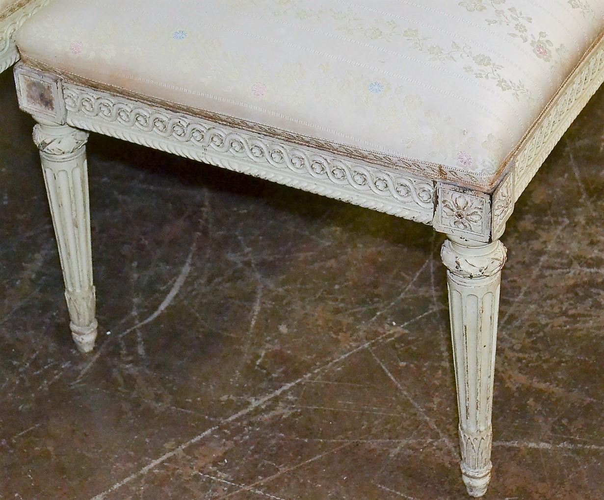 louis xvi bench