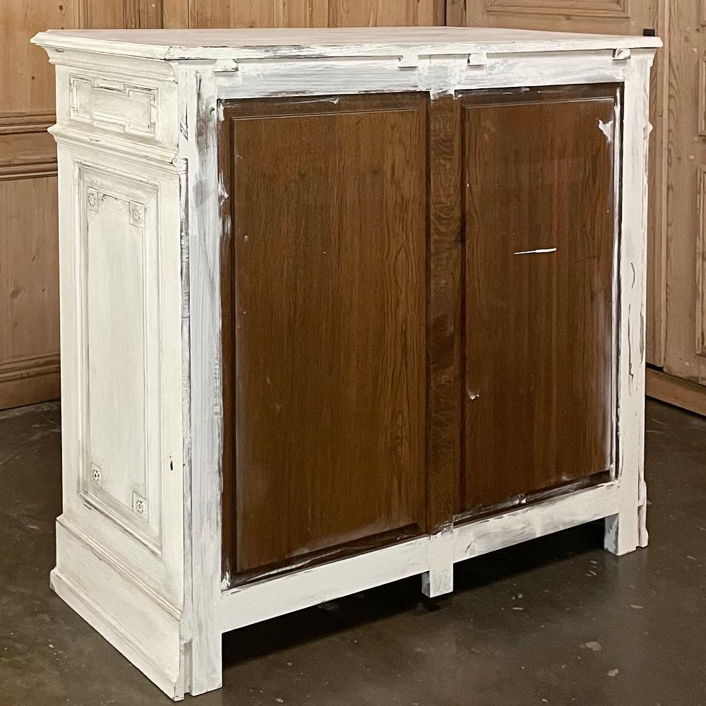 19th Century French Louis XVI Painted Buffet For Sale 11