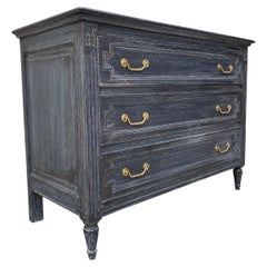 19th Century French Louis XVI Painted Commode