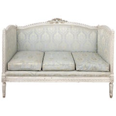 19th Century French Louis XVI Painted Sofa