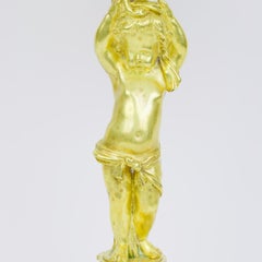 19. Jahrhundert Französisch Louis XVI Porzellan vergoldete Bronze Putto Tazza Tafelaufsatz
