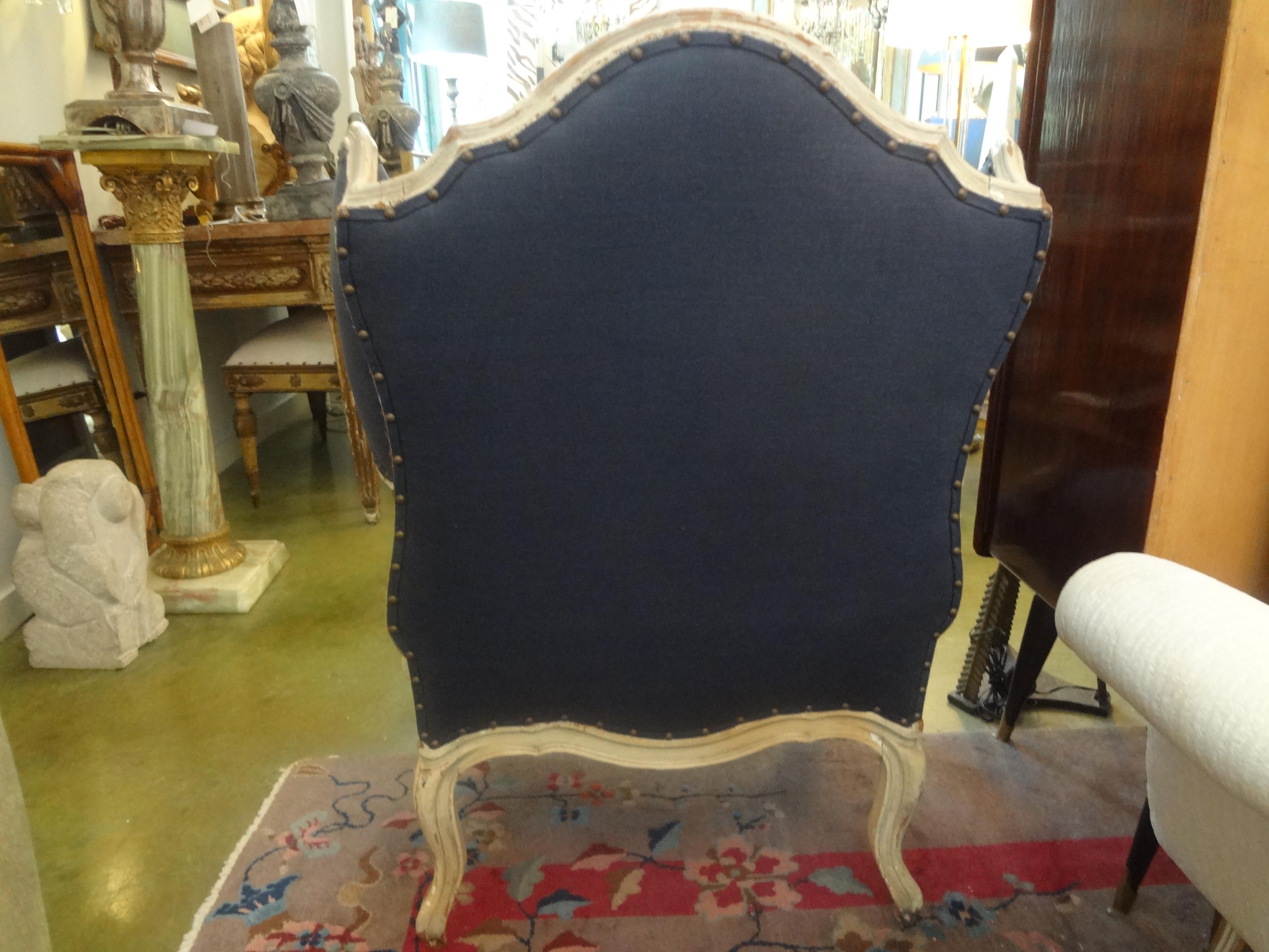 19th Century French Régence Style Fauteuil 1