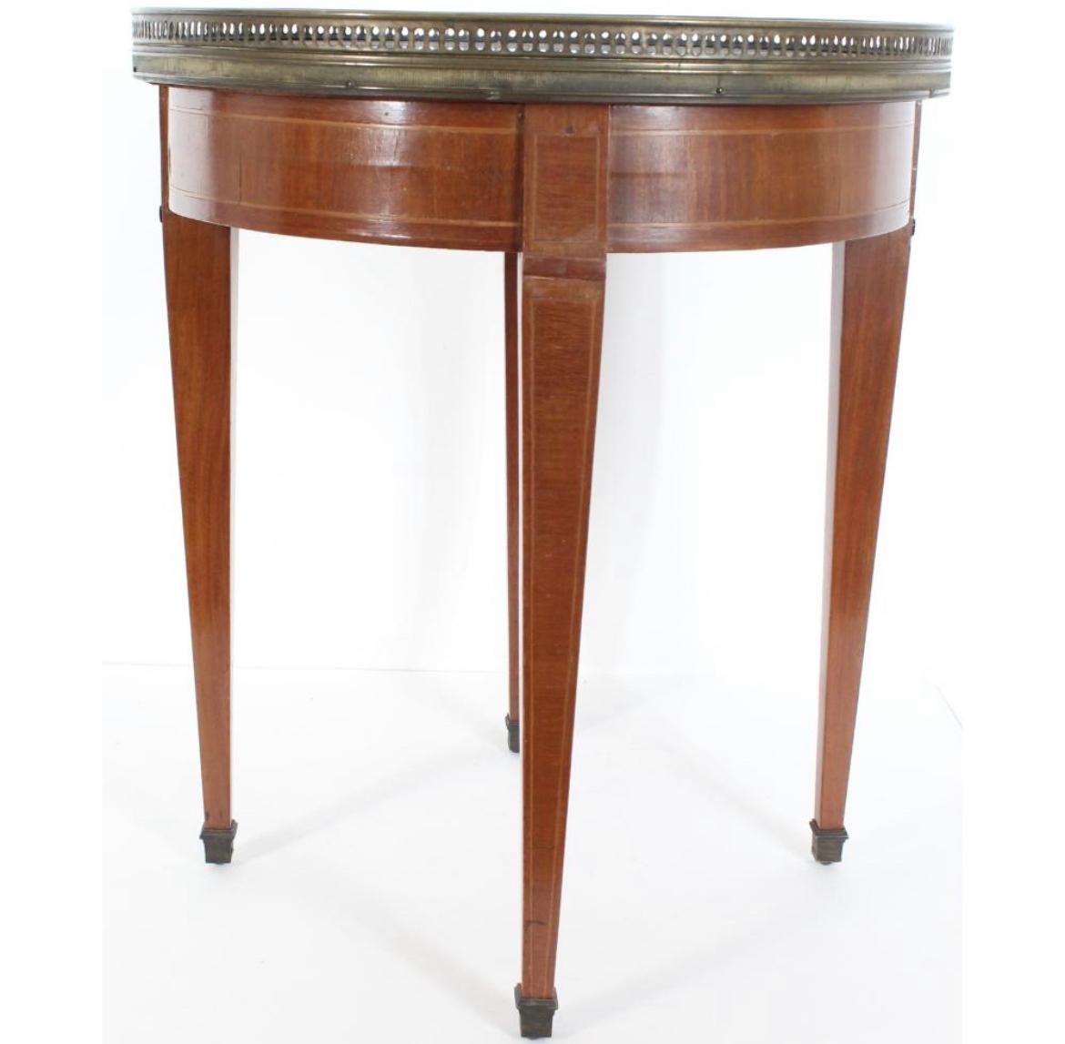 Bronze 19th Century French Louis XVI Side Table 