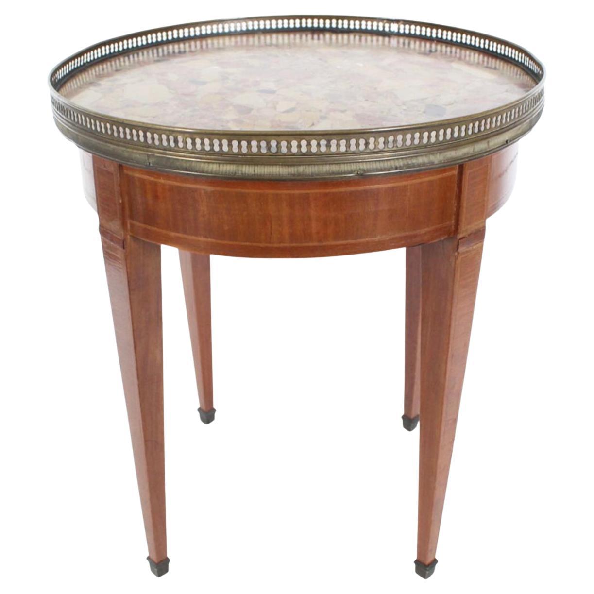 19th Century French Louis XVI Side Table 