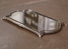 19th Century French Louis XVI Silvered Bronze and Mirrored "Surtout de Table"