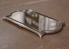 19th Century French Louis XVI Silvered Surtout de Table with Mercury Glass