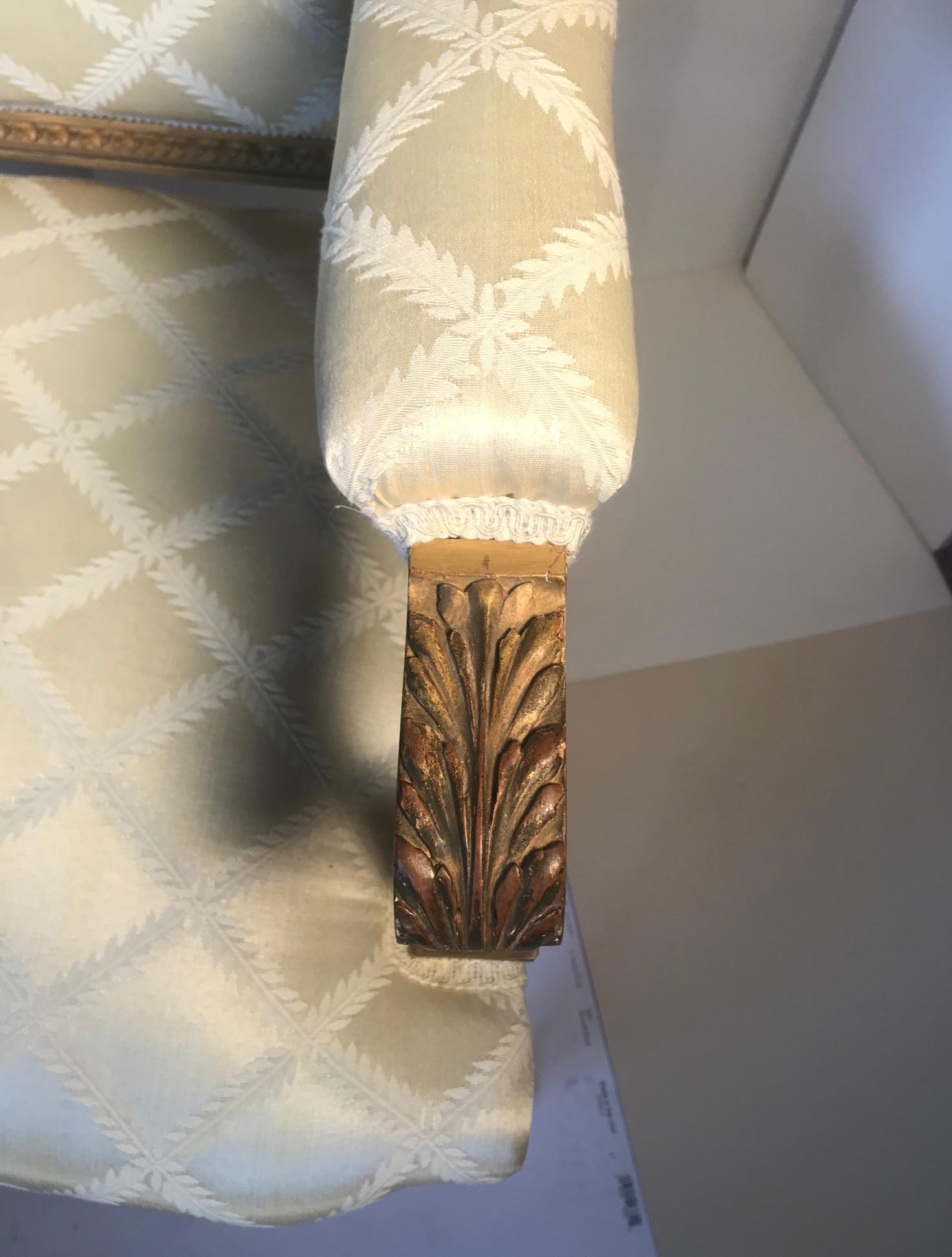 19th Century French Louis XVI Style Armchair a la reine after Georges Jacob 3