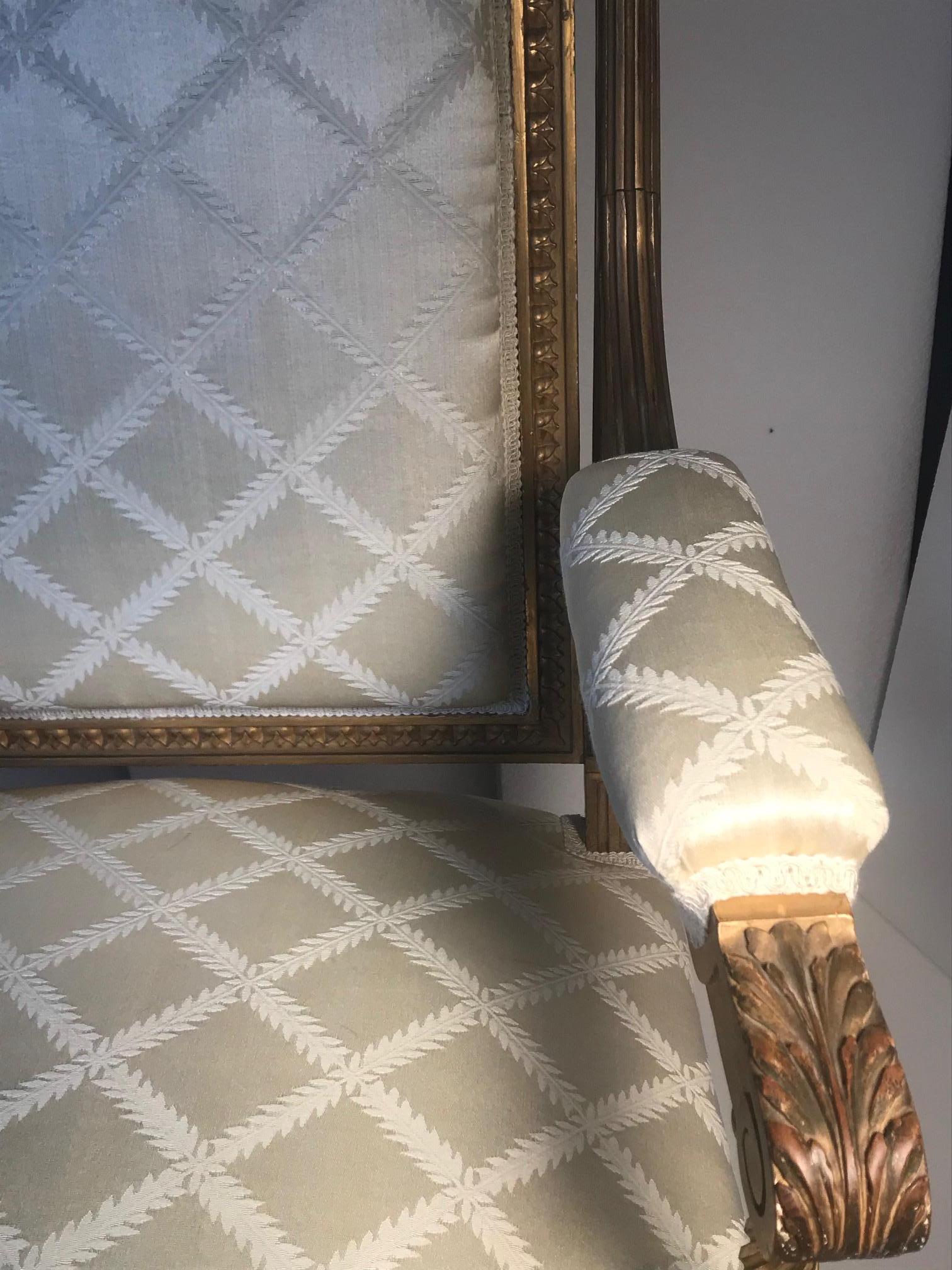 19th Century French Louis XVI Style Armchair a la reine after Georges Jacob 2