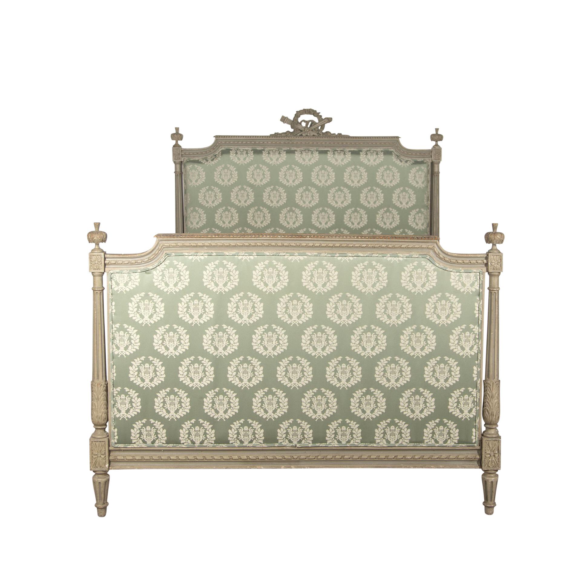 Französisches Bett im Louis-XVI-Stil des 19. Jahrhunderts im Angebot 7