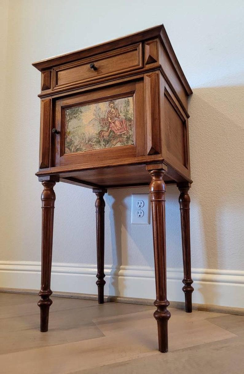 19th Century French Louis XVI Style Bedside Cabinet 1