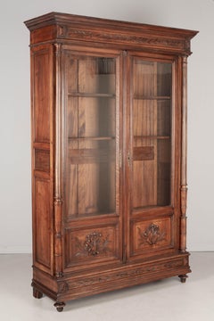 19th Century French Louis XVI Style Bibliotheque or Bookcase