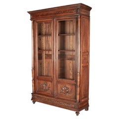 Used 19th Century French Louis XVI Style Bibliotheque or Bookcase