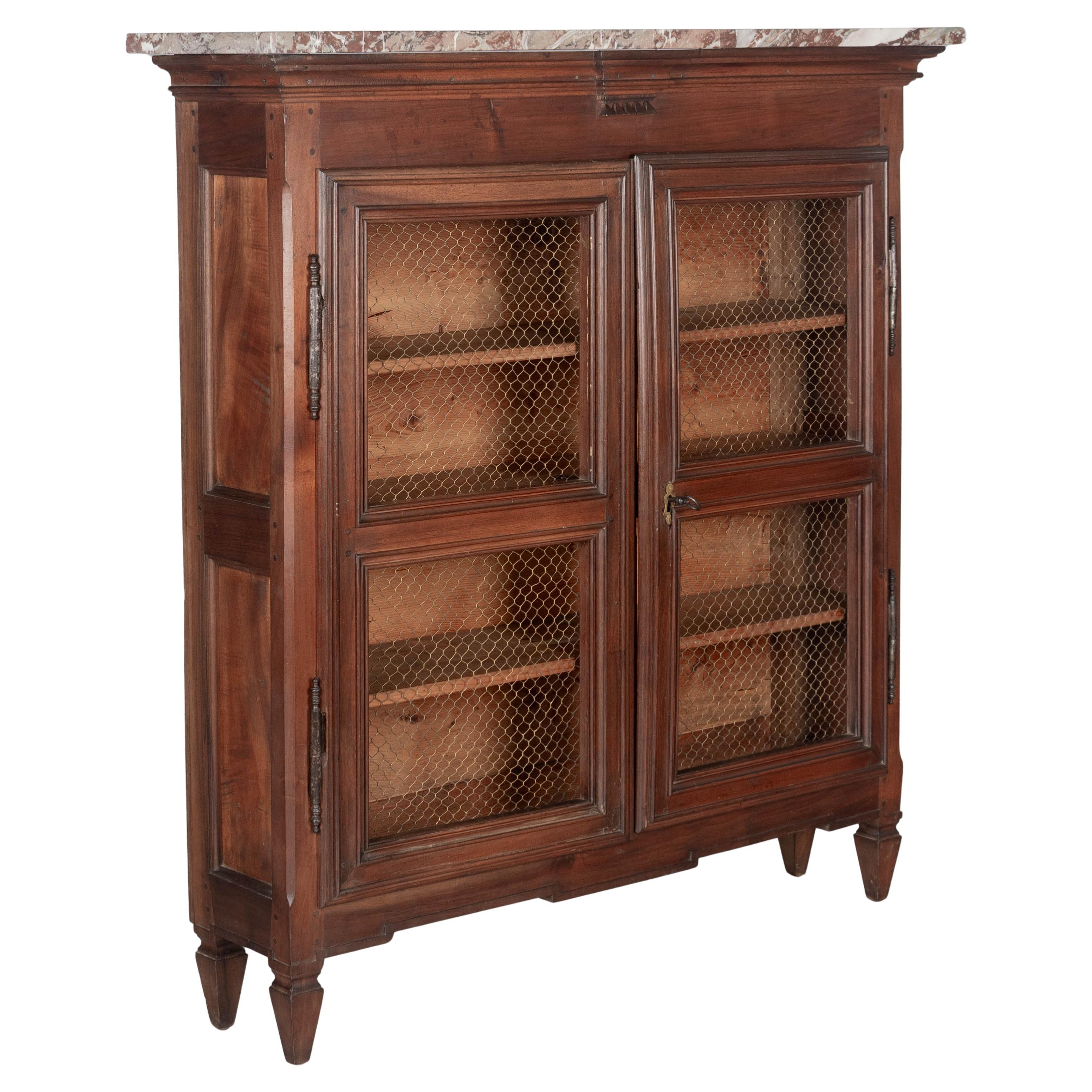 19th Century French Louis XVI Style Bibliotheque or Bookcase