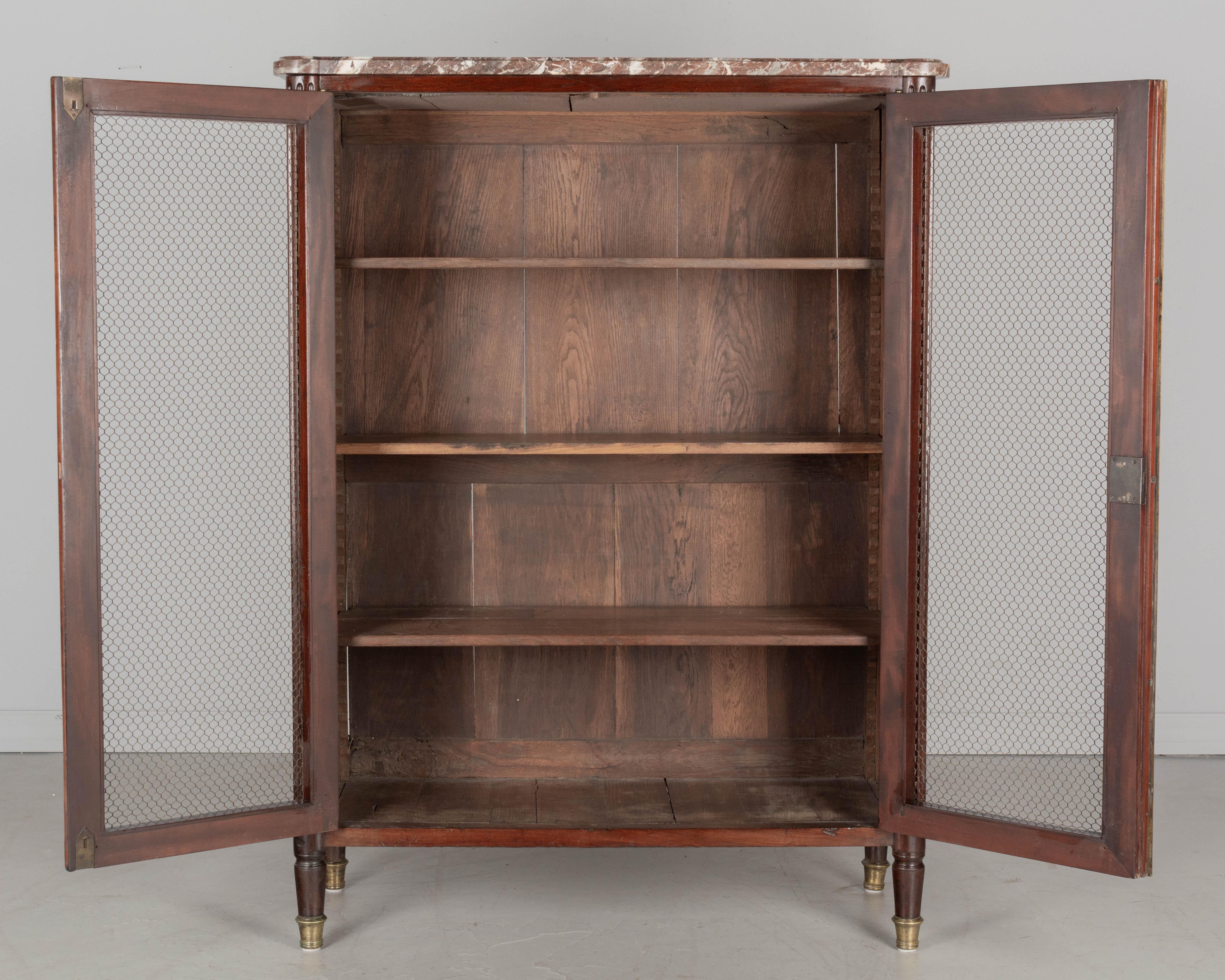 19th Century French Louis XVI Style Bookcase 3