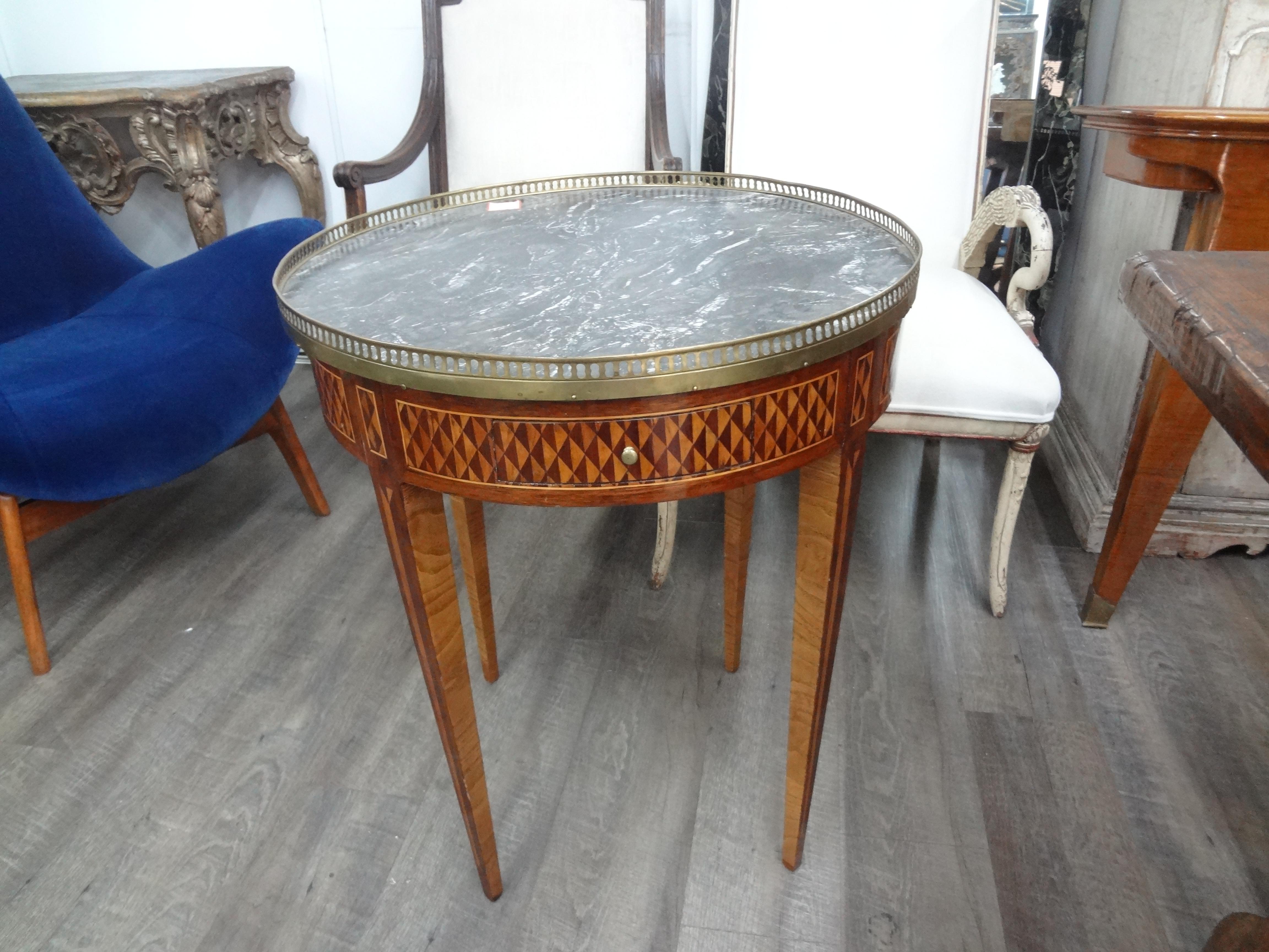 19th Century French Louis XVI Style Bouillotte Table For Sale 5
