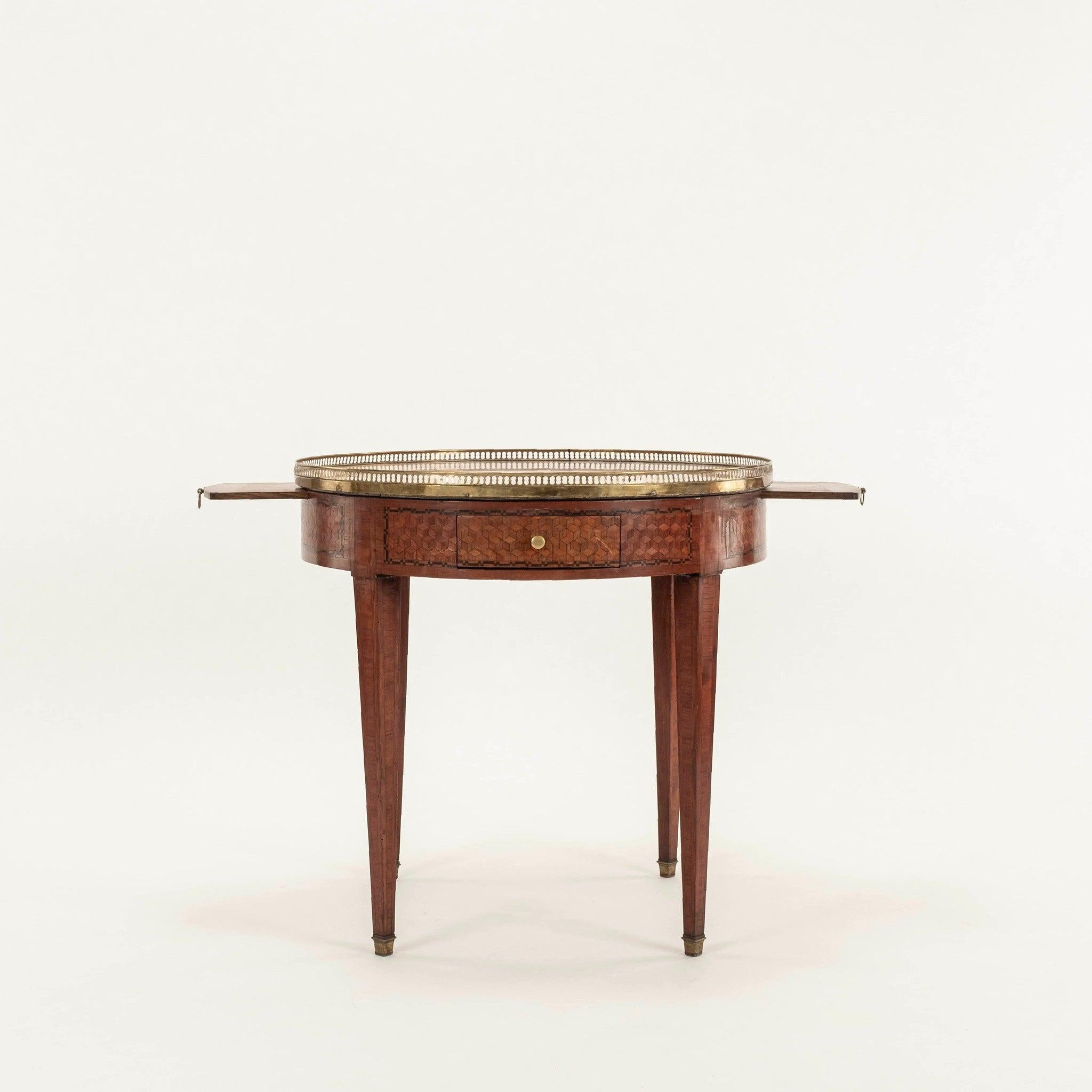 19th Century French Louis XVI Style Bouillotte Table For Sale 1